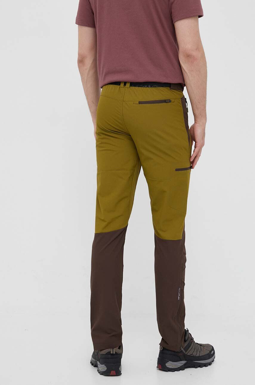 Viking pantaloni de exterior Sequoia culoarea verde - Pled.ro