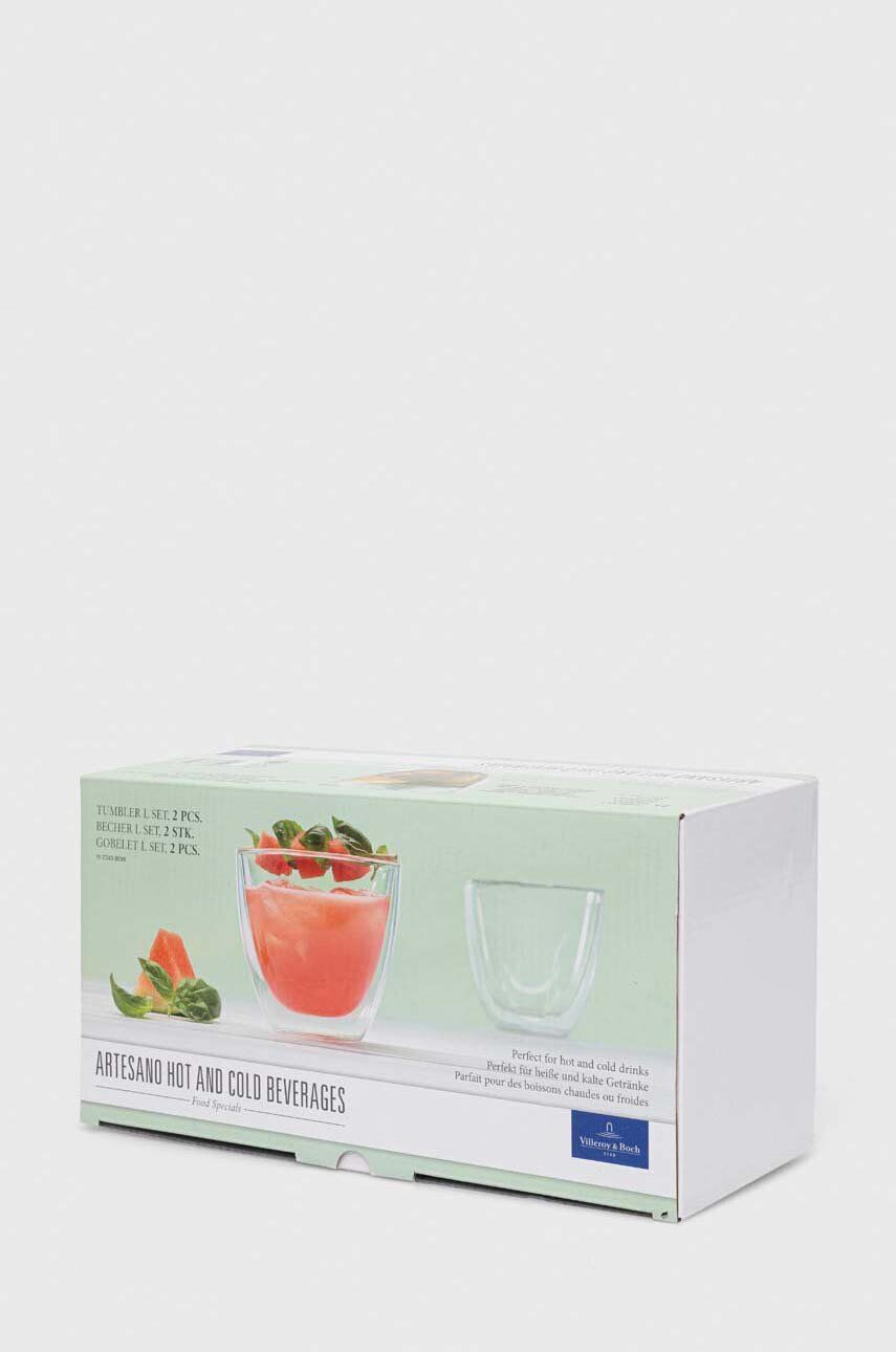 Villeroy & Boch un set de pahare Artesano 2-pack - Pled.ro