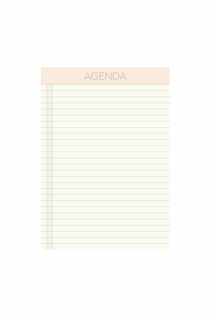 Vissevasse notepad Agenda - Pled.ro