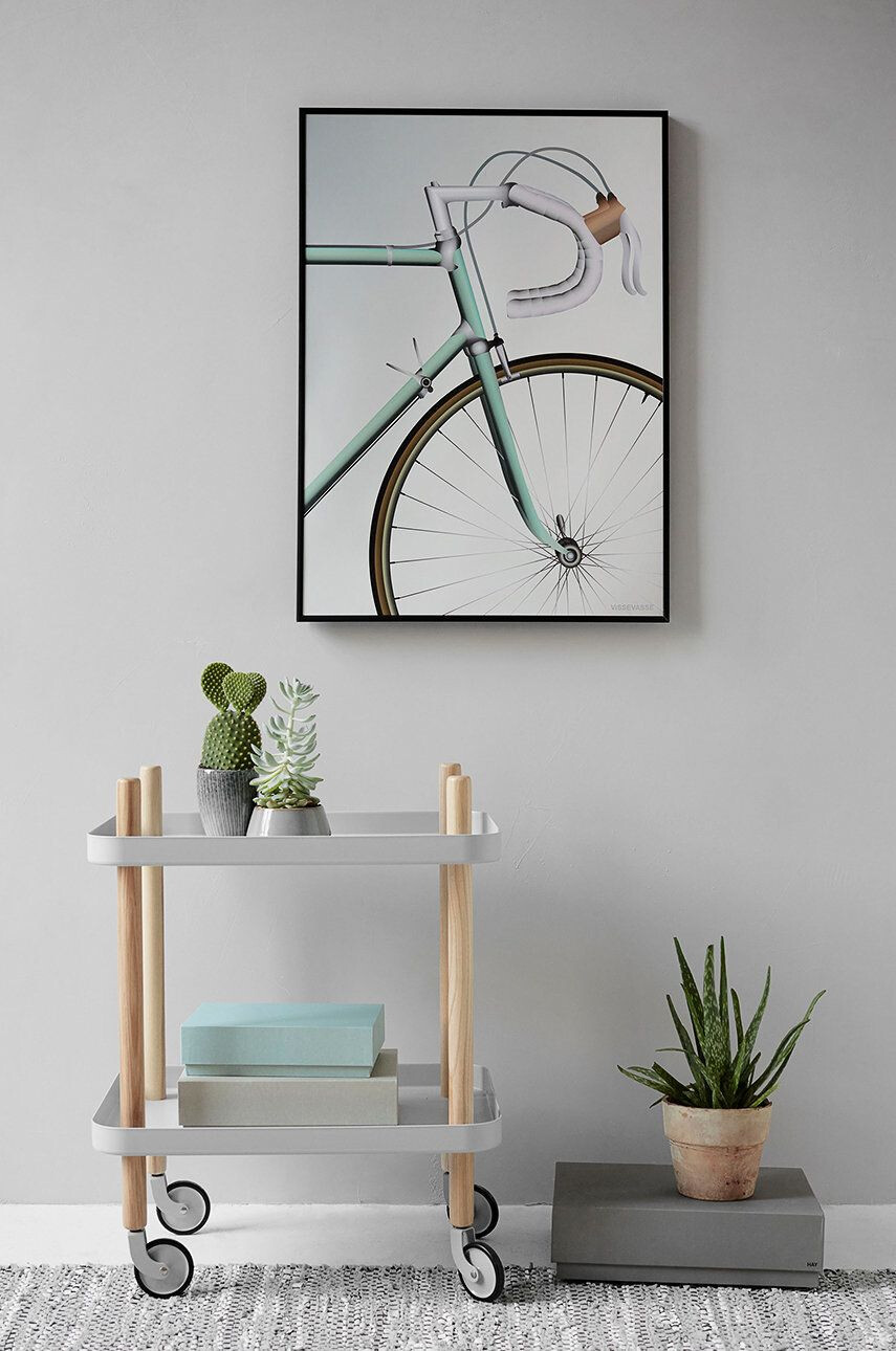 Vissevasse Poster Racing Bicycle 30x40 cm - Pled.ro