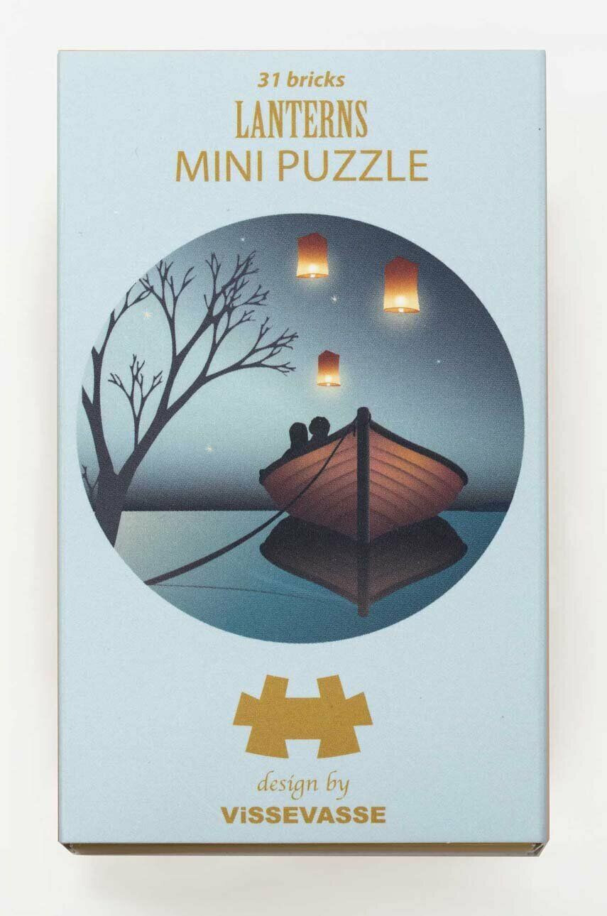 Vissevasse puzzle Lanterns Mini 31 elementów - Pled.ro