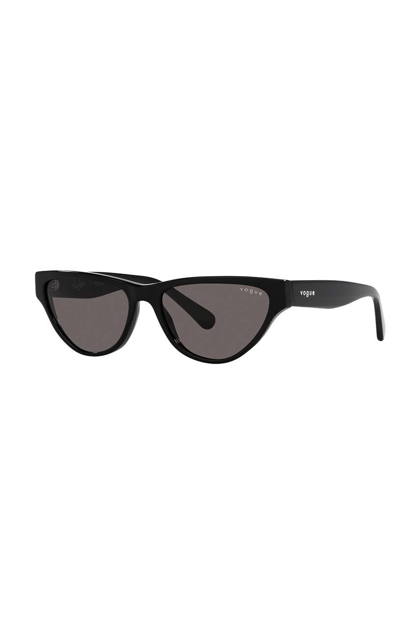 Vogue ochelari de soare femei culoarea negru - Pled.ro