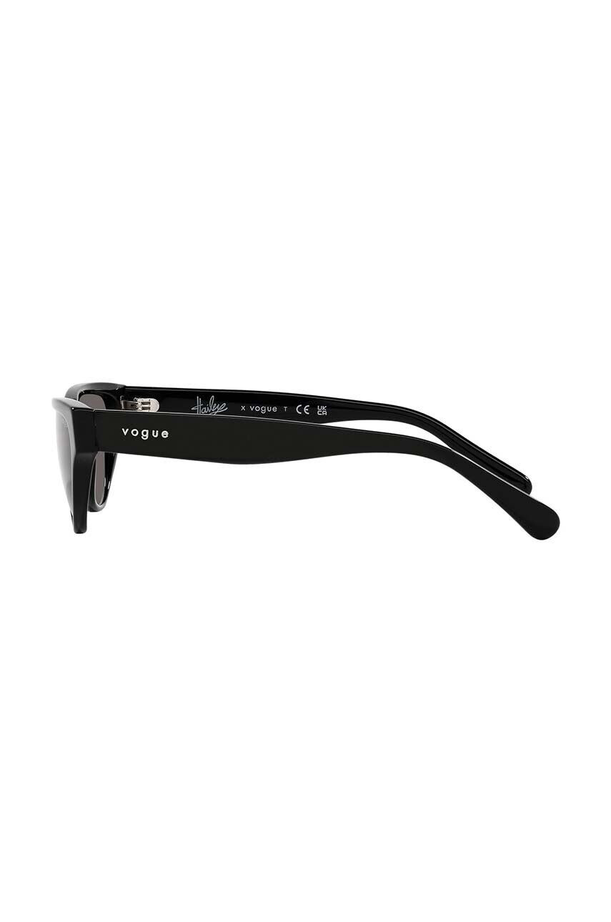 Vogue ochelari de soare femei culoarea negru - Pled.ro