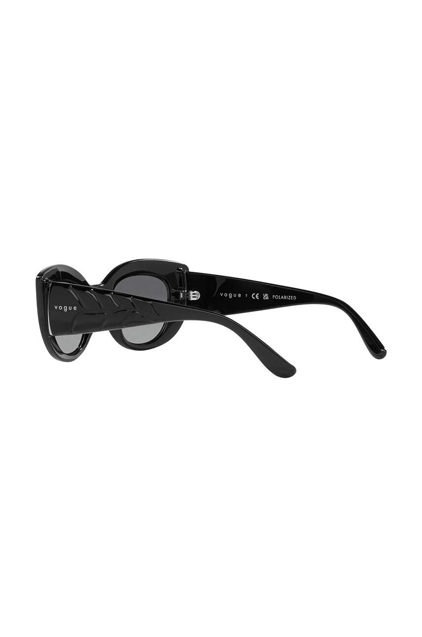 Vogue ochelari de soare femei culoarea negru - Pled.ro