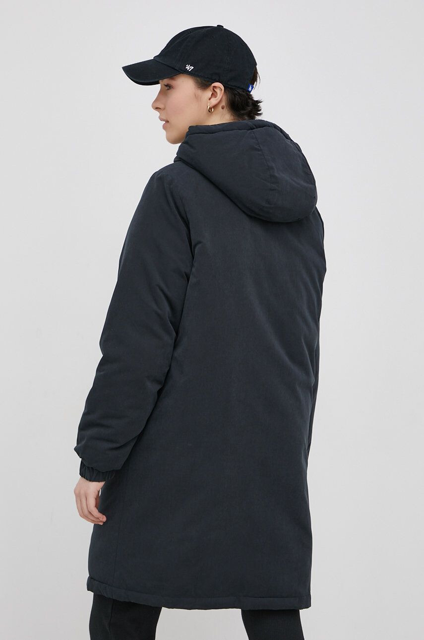 Volcom Geacă culoarea negru de iarnă oversize - Pled.ro