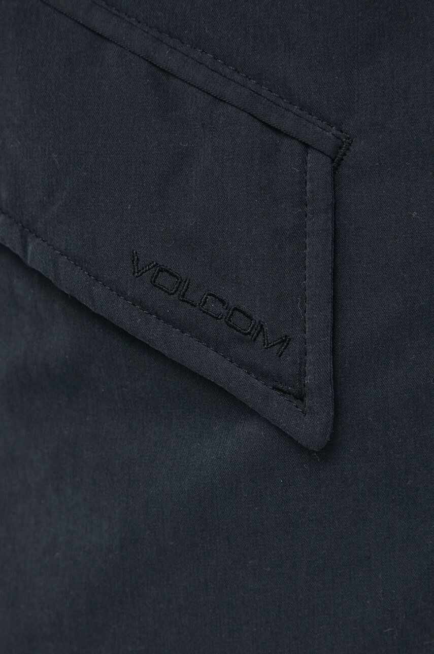 Volcom Geacă culoarea negru de iarnă oversize - Pled.ro