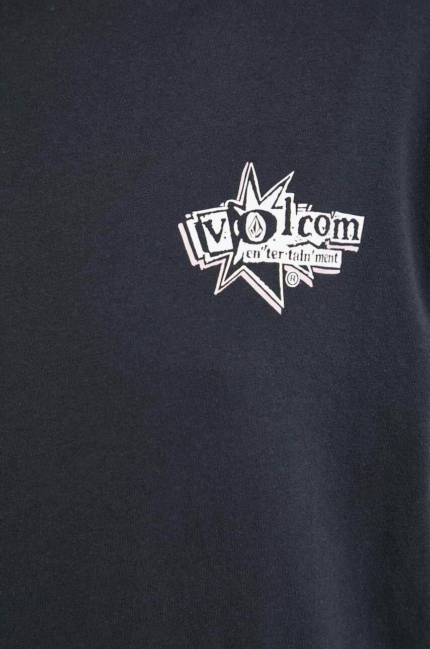 Volcom longsleeve din bumbac - Pled.ro