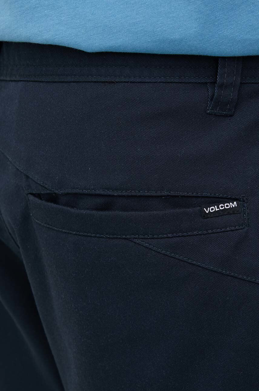 Volcom pantaloni scurti barbati culoarea albastru marin - Pled.ro