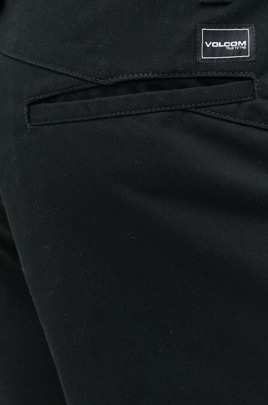 Volcom pantaloni scurti barbati culoarea negru - Pled.ro