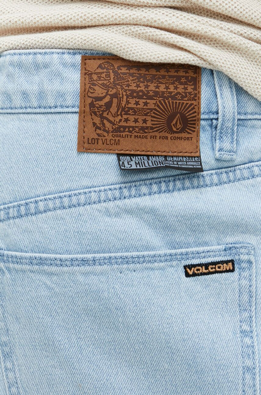 Volcom pantaloni scurti jeans - Pled.ro