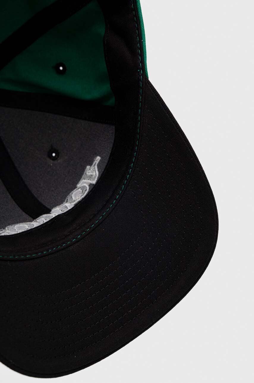 Volcom șapcă de baseball din bumbac culoarea verde cu imprimeu - Pled.ro