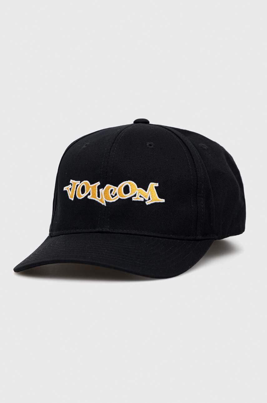 Volcom șapcă de baseball din bumbac cu imprimeu - Pled.ro