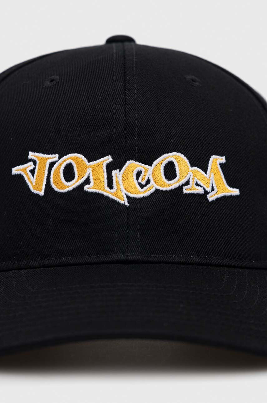 Volcom șapcă de baseball din bumbac cu imprimeu - Pled.ro