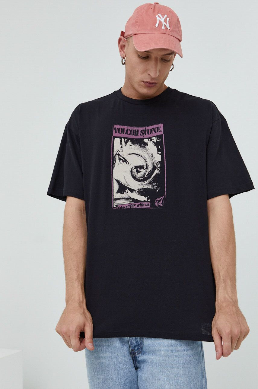 Volcom tricou din bumbac - Pled.ro