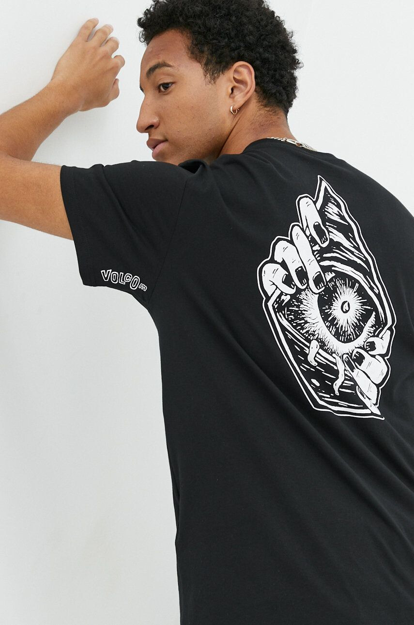 Volcom tricou din bumbac - Pled.ro