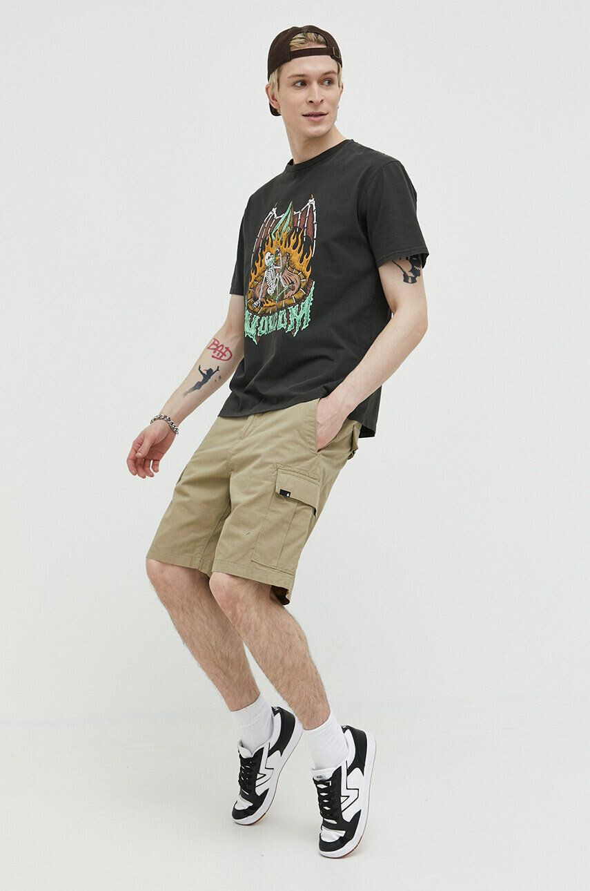 Volcom tricou din bumbac - Pled.ro