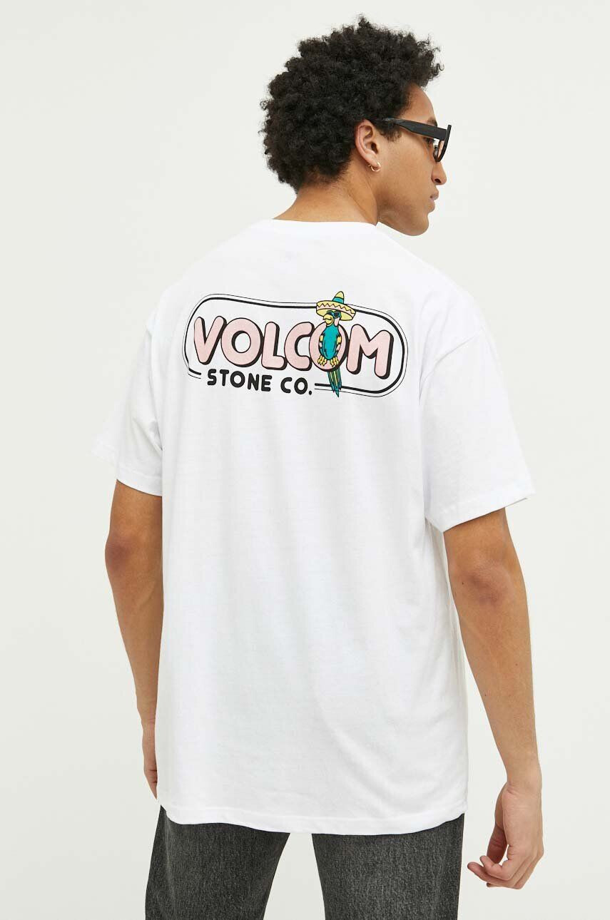 Volcom tricou din bumbac - Pled.ro