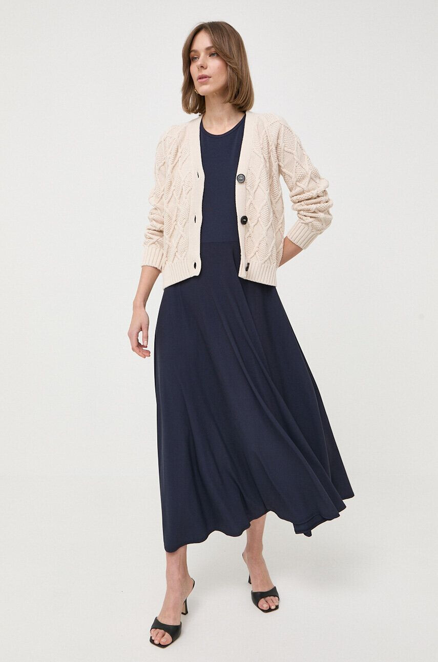 Weekend Max Mara cardigan femei culoarea bej light - Pled.ro