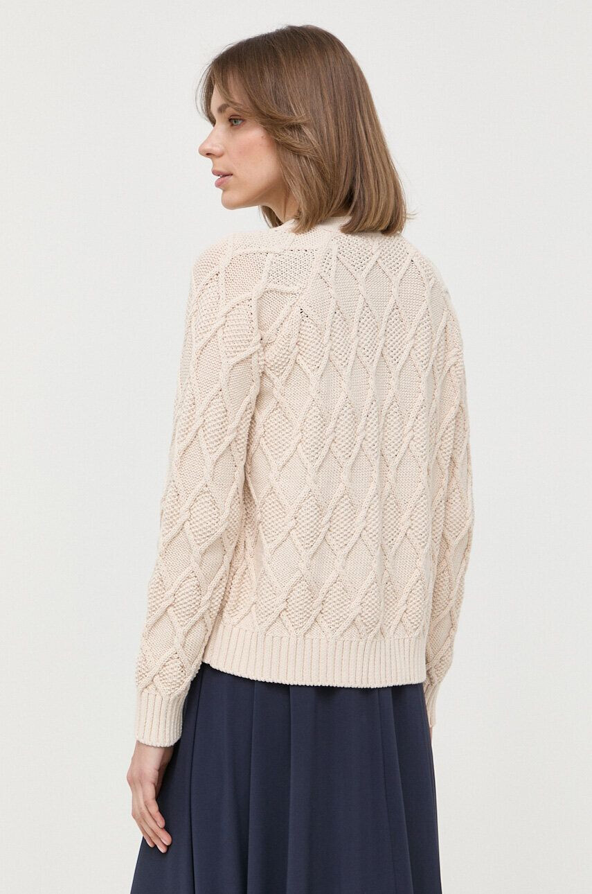 Weekend Max Mara cardigan femei culoarea bej light - Pled.ro