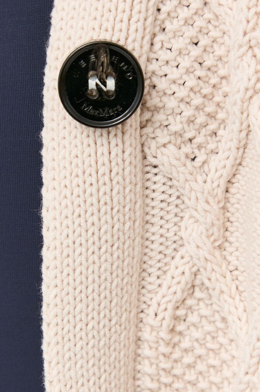 Weekend Max Mara cardigan femei culoarea bej light - Pled.ro