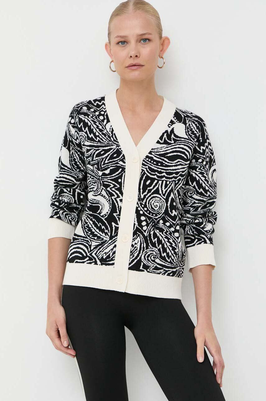 Weekend Max Mara cardigan femei culoarea bej light - Pled.ro