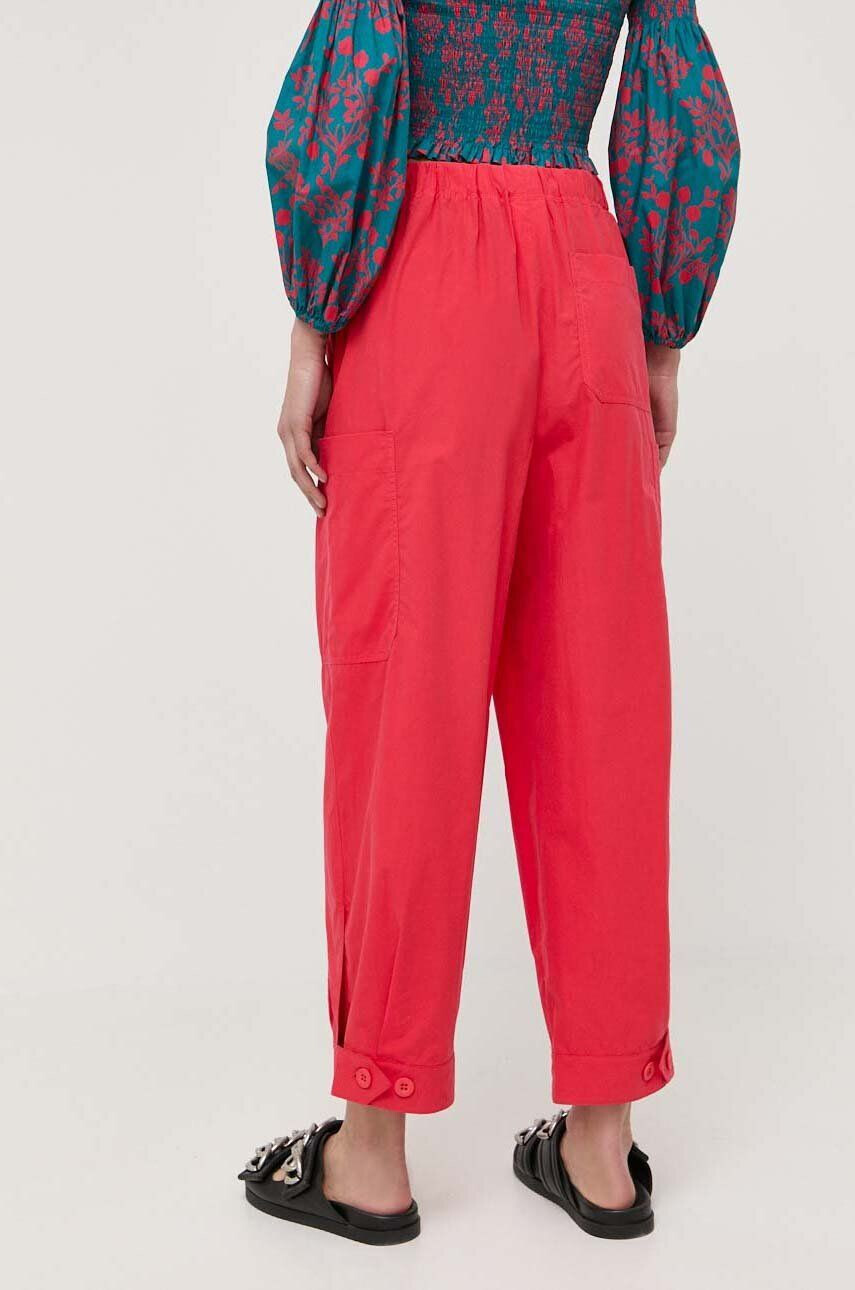 Weekend Max Mara pantaloni de bumbac - Pled.ro