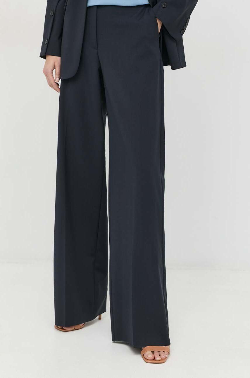 Weekend Max Mara pantaloni de lana - Pled.ro