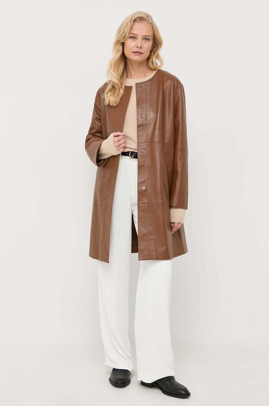 Weekend Max Mara pulover de casmir culoarea bej light - Pled.ro