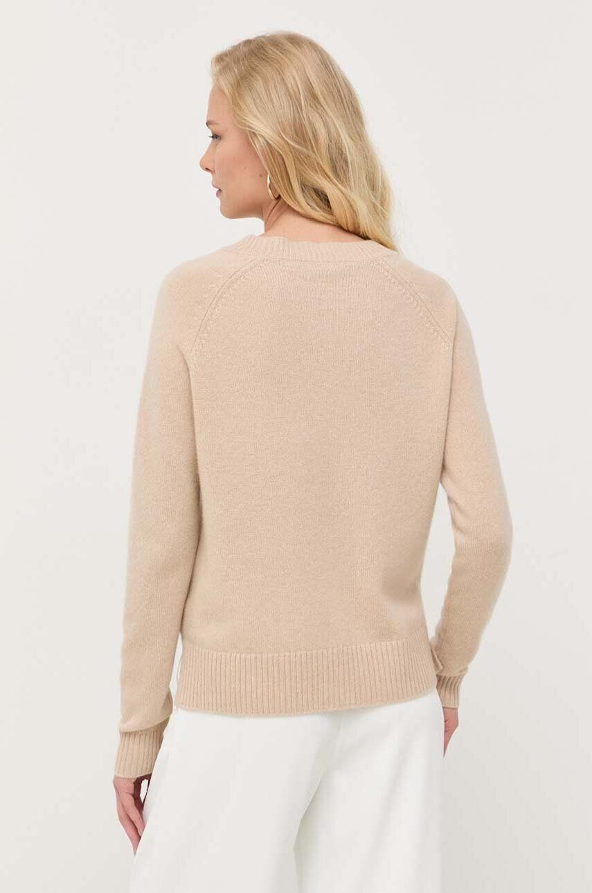 Weekend Max Mara pulover de casmir culoarea bej light - Pled.ro