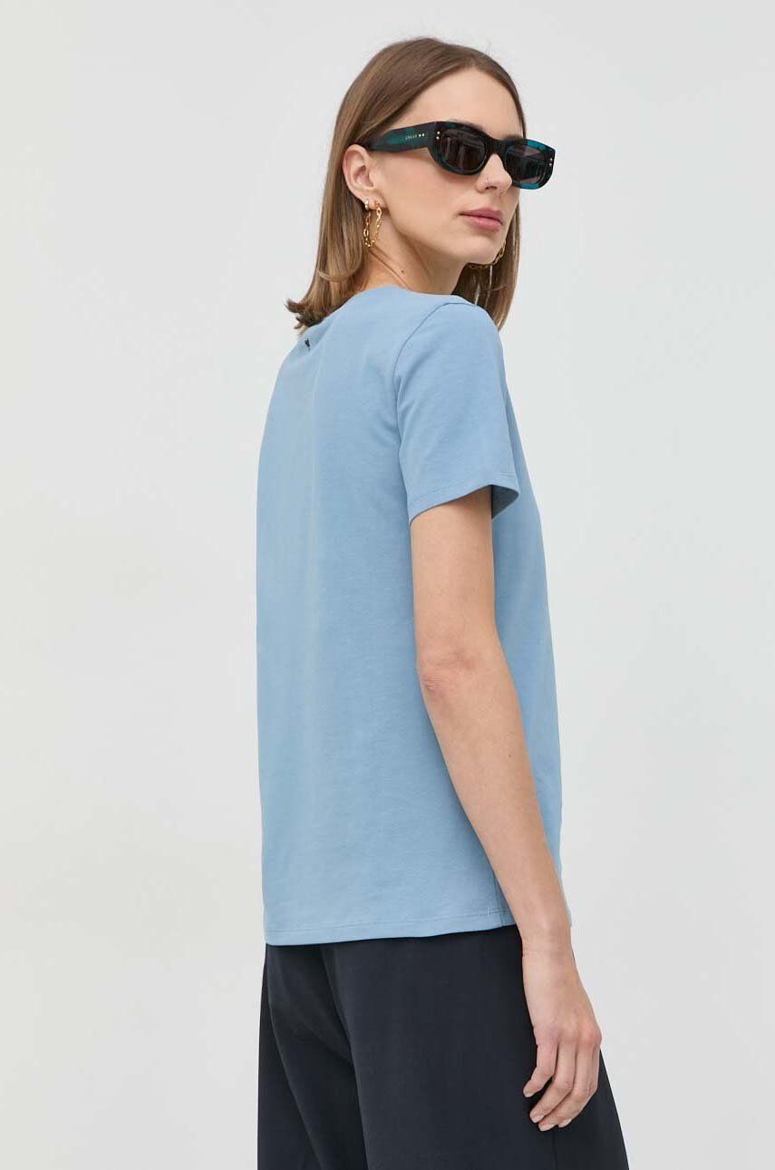 Weekend Max Mara tricou femei culoarea alb - Pled.ro