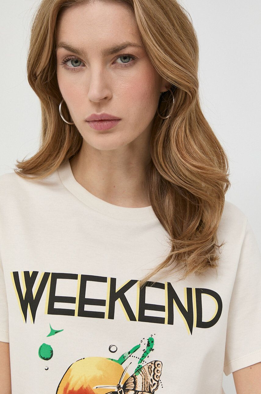 Weekend Max Mara tricou din bumbac - Pled.ro