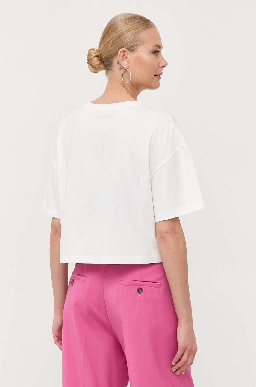 Weekend Max Mara tricou din bumbac culoarea roz - Pled.ro