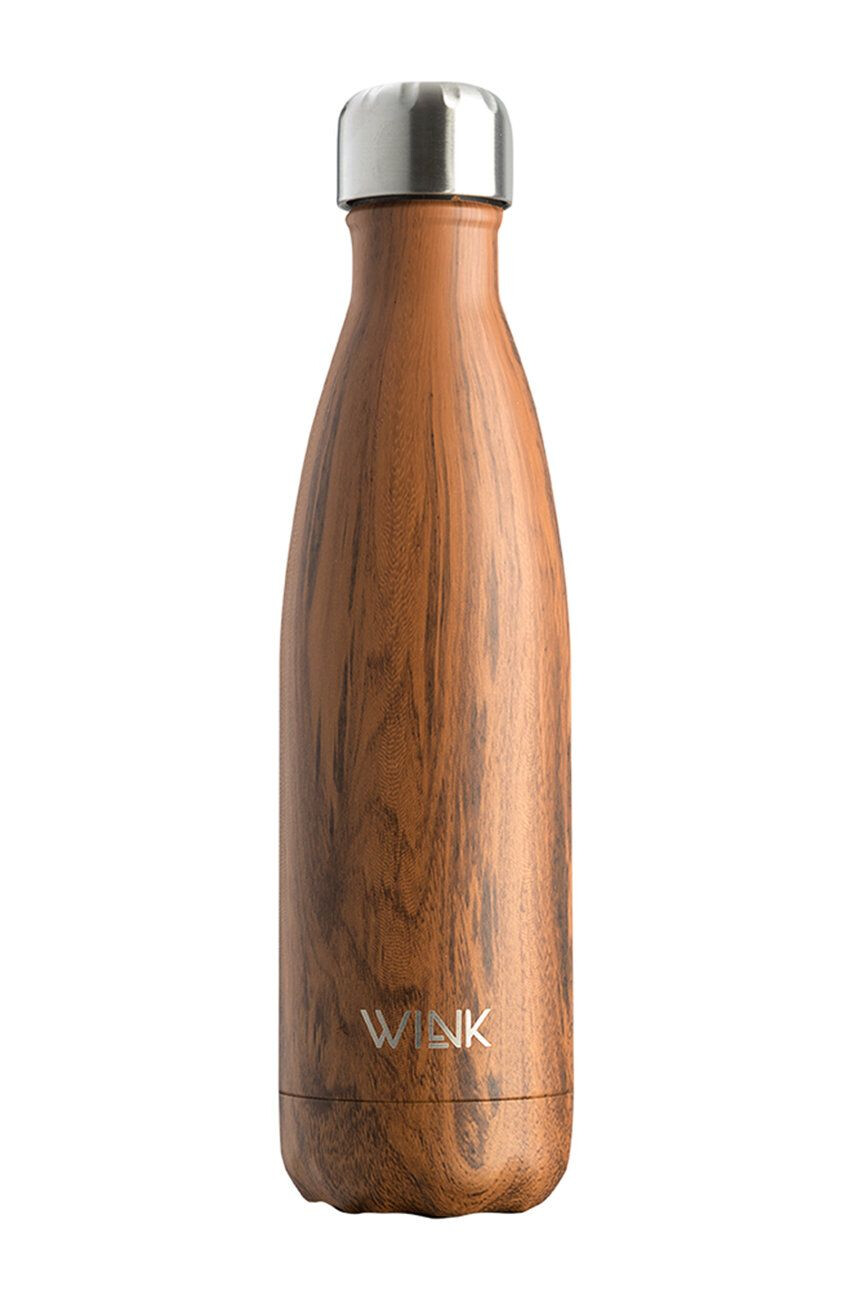 Wink Bottle Sticla termica BRIGHT 500 WALNUT - Pled.ro