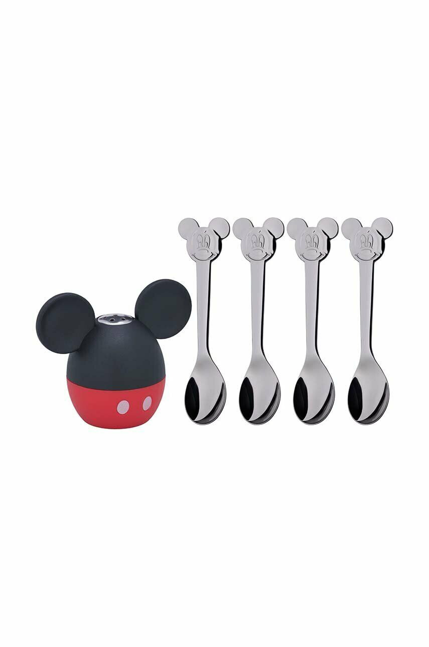 WMF set de linguri cu un solniță pentru copii Mickey Mouse 5-pack - Pled.ro