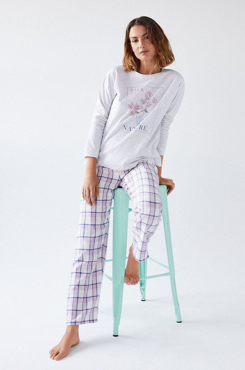 women'secret Longsleeve de pijama - Pled.ro