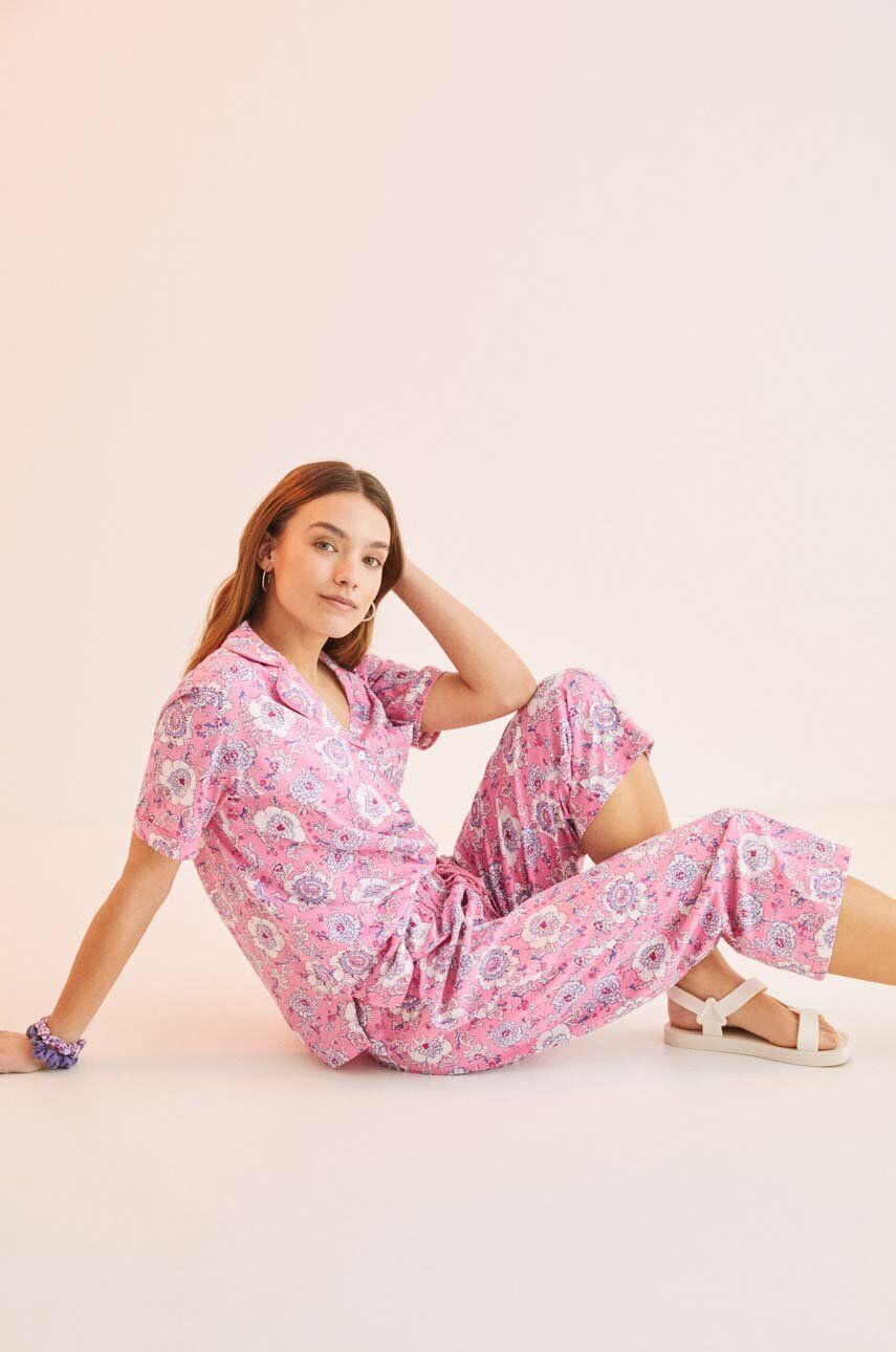 women'secret pijamale de bumbac Mix & Match - Pled.ro