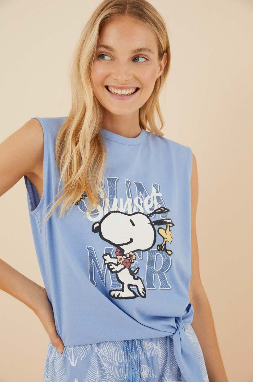 women'secret pijamale de bumbac Snoopy bumbac 3136931 - Pled.ro