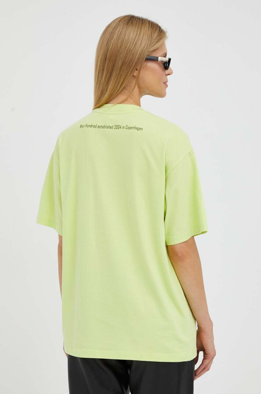 Won Hundred tricou femei culoarea verde - Pled.ro