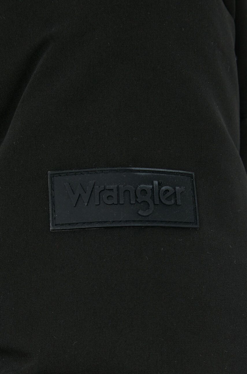 Wrangler geaca barbati culoarea negru de iarna - Pled.ro