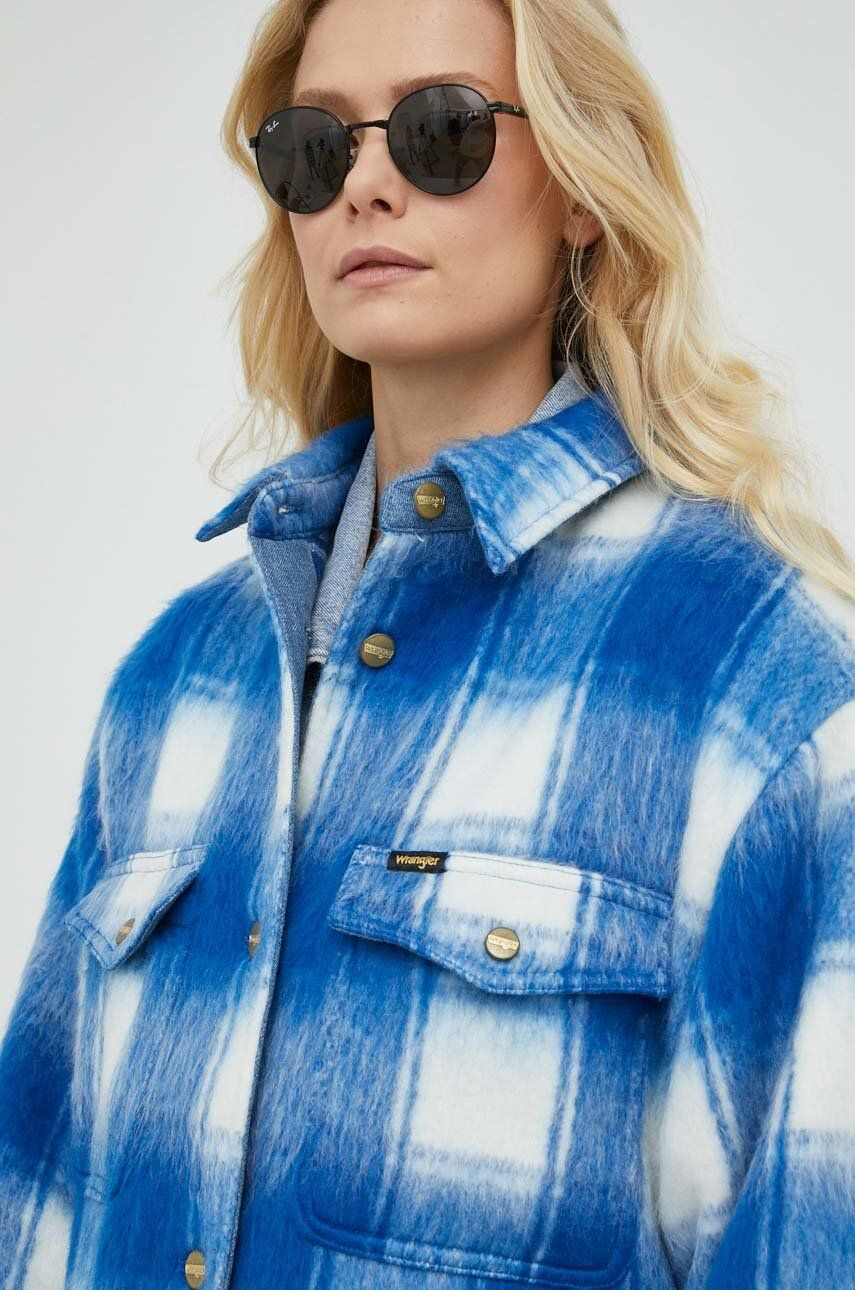 Wrangler geaca din amestec de lana - Pled.ro