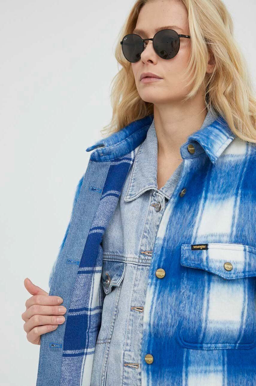 Wrangler geaca din amestec de lana - Pled.ro