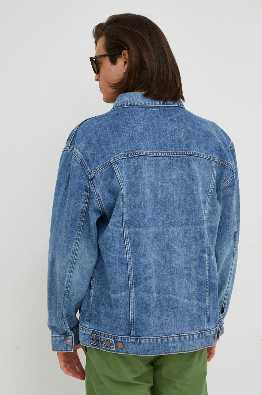 Wrangler geaca jeans barbati de tranzitie oversize - Pled.ro