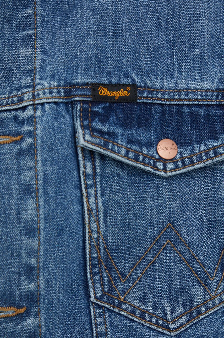 Wrangler geaca jeans barbati de tranzitie oversize - Pled.ro