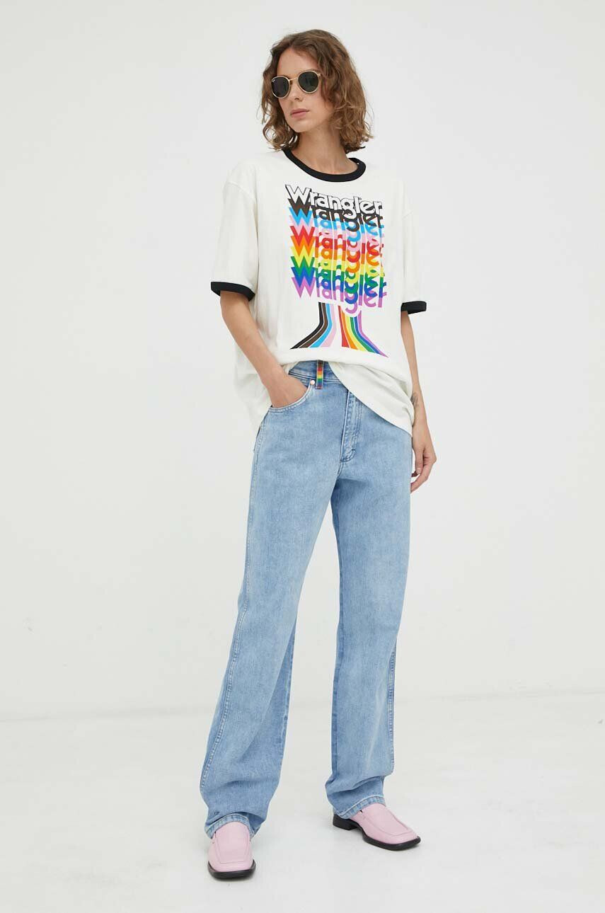 Wrangler jeansi 13MWZ Pride femei high waist - Pled.ro