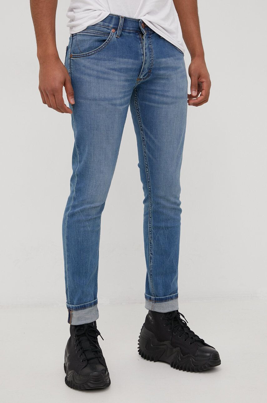 Wrangler jeansi Bryson Mid Indigo - Pled.ro