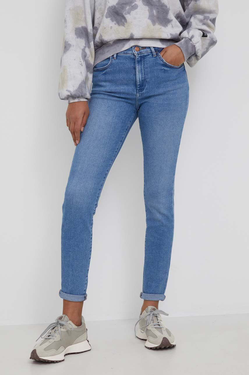 Wrangler jeansi High Rise Skinny River - Pled.ro