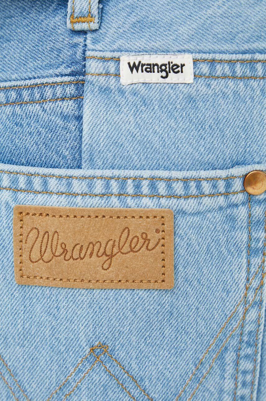 Wrangler jeansi Mom Straight femei - Pled.ro