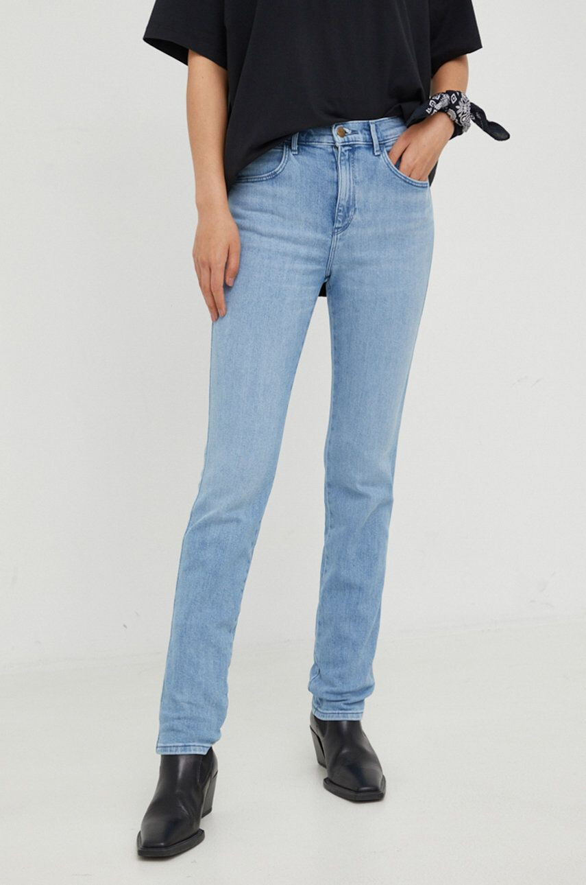 Wrangler jeansi Slim Forkeeps femei medium waist - Pled.ro