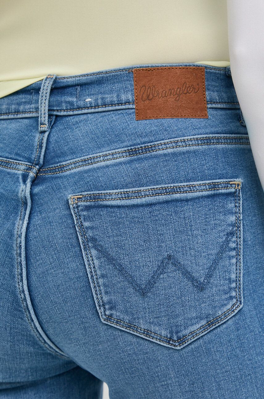 Wrangler jeansi Straight 658 femei high waist damskie high waist - Pled.ro