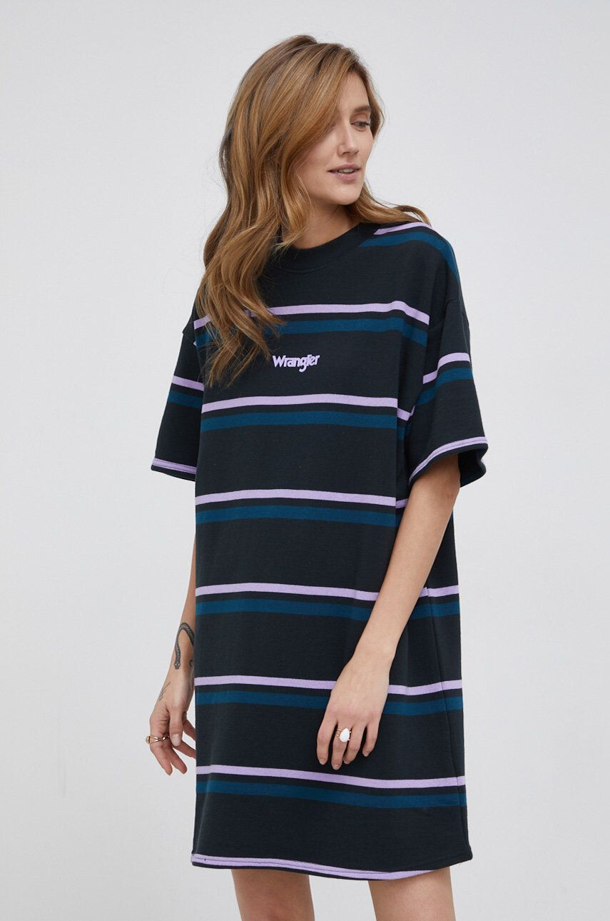 Wrangler rochie din bumbac - Pled.ro